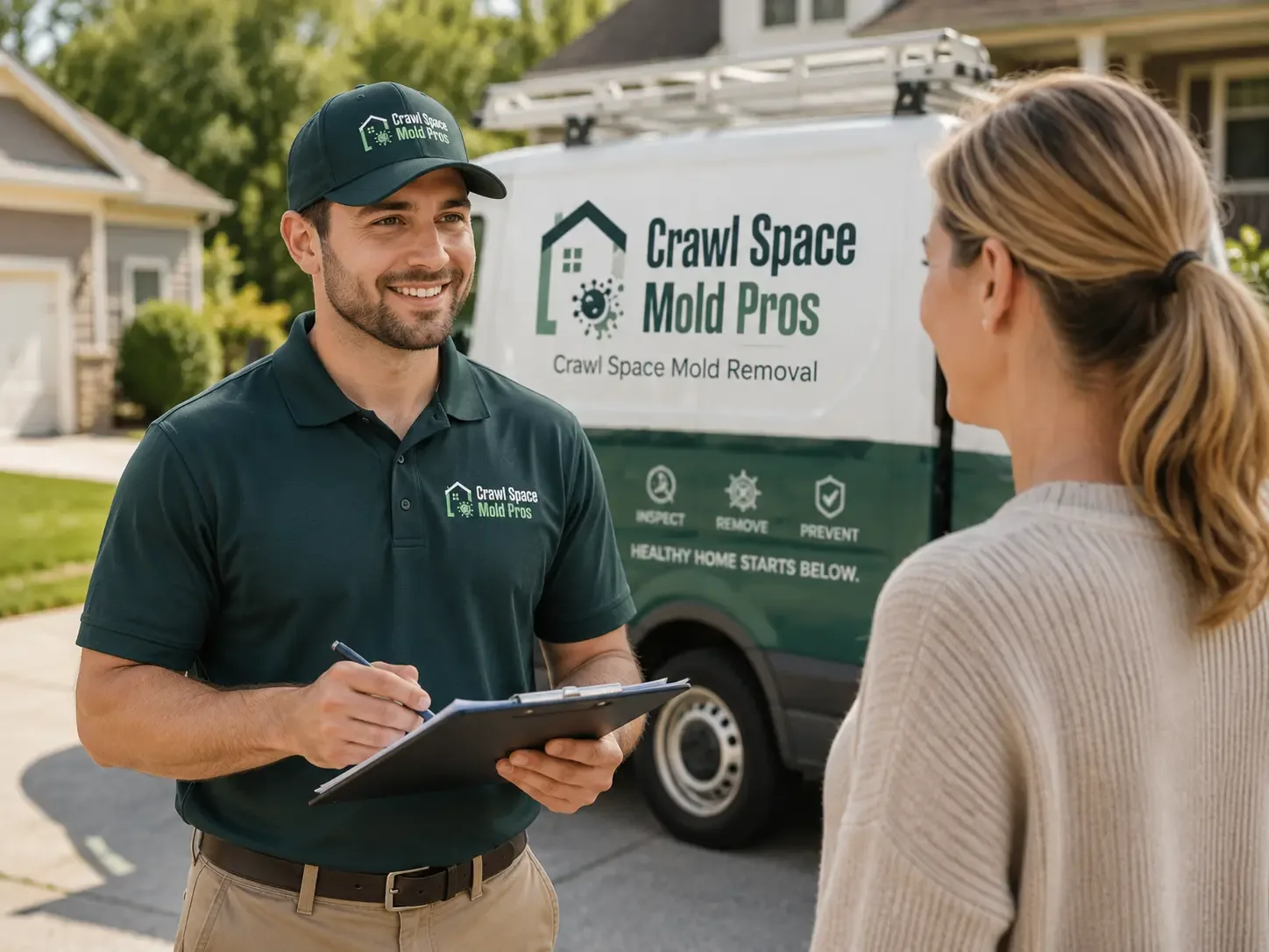 Crawl Space Mold Removal Olin, IA FAQs